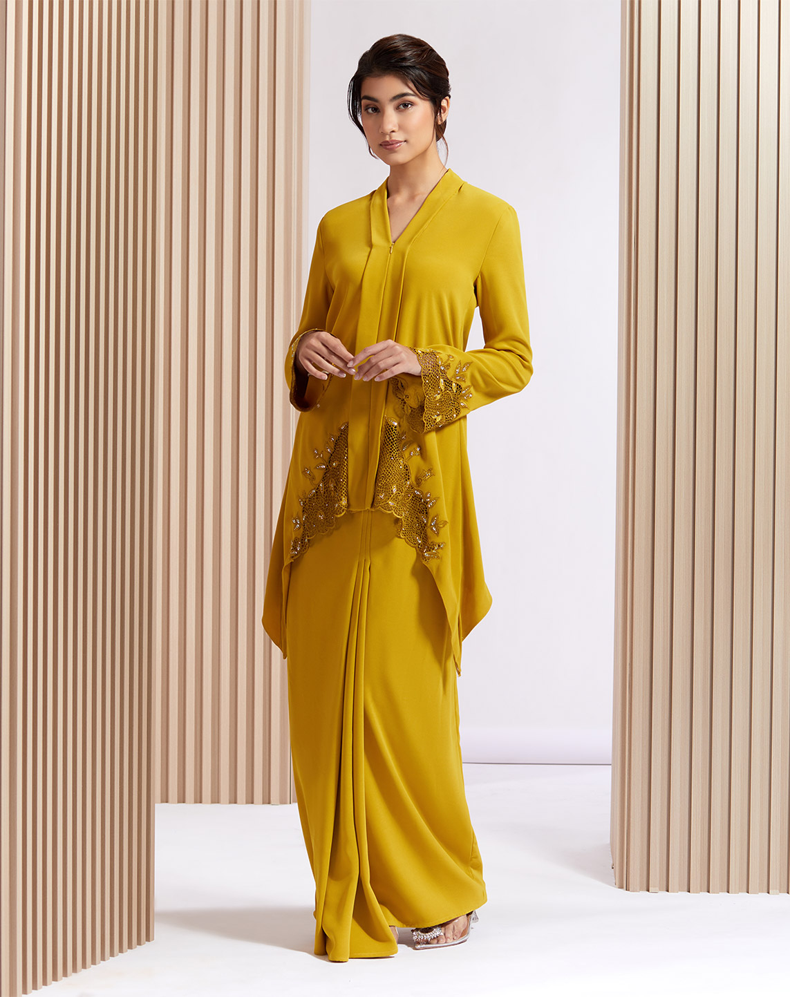 WANIYA BAJU KURUNG IN SPICY MUSTARD